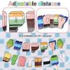 2pcs Pixel Theme Happy Birthday Banner, Pre-Strung Glitter Birthday Decorations Supplies Ideal Photo Props Backdrop and Hanging Decorations for Home Wall Pixel Themed Parties view 4