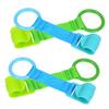 Abaodam 4pcs Baby Pull Up Rings for Toddlers Infant Walking Helper Stand Up Pull Rings for Playpen and Cot Nursery Training Handle for Baby for Standing and Walking Support view 1