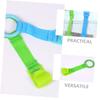 Abaodam 4pcs Baby Pull Up Rings for Toddlers Infant Walking Helper Stand Up Pull Rings for Playpen and Cot Nursery Training Handle for Baby for Standing and Walking Support view 2