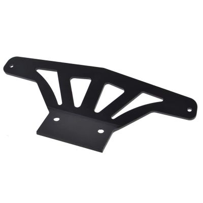 BOQEXSS for Traxxas 2wd for Rustler for Bandit for VXL for Stampede 1/10 Aluminum Front Bumper Upgrades Parts Repair Replacement Accessories Rc Bumpers(Black)