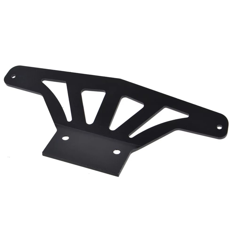 BOQEXSS for Traxxas 2wd for Rustler for Bandit for VXL for Stampede 1/10 Aluminum Front Bumper Upgrades Parts Repair Replacement Accessories Rc Bumpers(Black)