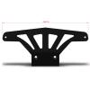 BOQEXSS for Traxxas 2wd for Rustler for Bandit for VXL for Stampede 1/10 Aluminum Front Bumper Upgrades Parts Repair Replacement Accessories Rc Bumpers(Black) view 2