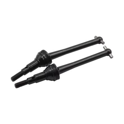 tctrbvv RC Drive Shaft for MJX for Hyper Go 16207 16208 16209 16210 H16 14209 14210 RC Car Upgrade Parts Accessories Metal Drive Shaft CVD 2pcs Driveshaft(Black)