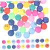 Mikinona 1Set Colorful Numbered Raffle Drawing Balls for Party Games to High Elasticity Balls Durable Bar Game Props for Home Parties Events view 1