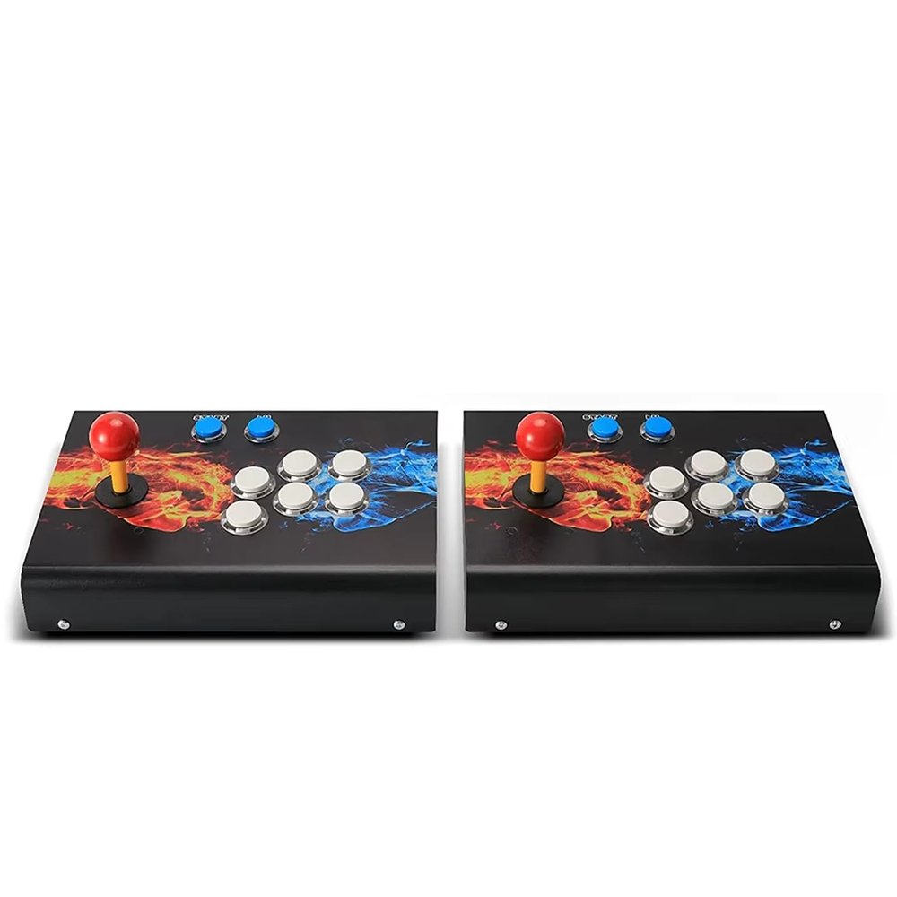 10000 Games in 1 Matal Retro Game Machine Arcade Console Function to Add Games Compatible PC Projector TV ,3D 4 Player Favorite List Save/Search/Hide/Pause