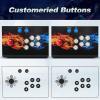 10000 Games in 1 Matal Retro Game Machine Arcade Console Function to Add Games Compatible PC Projector TV ,3D 4 Player Favorite List Save/Search/Hide/Pause view 2
