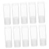 PLAFOPE 10Pcs Coin Storage Tubes with Lids Coin Holders for Collectibles Coin Protection Containers for Coin Collecting and Display view 1