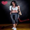 66lbs Silicone Female Action Figure, 5FT Full Body Companion Doll Flexible Life-Like Beauty Women Model Female Figure for Professional Cosplay, Photography & Art Display 18+Only view 2