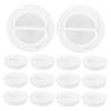 BESPORTBLE 25PCS Plastic Piggy Bank Bottom Stoppers Rubber Seal Dual-Layer Covers for Savings Box and Figurines for Boys and Girls Money Saving Projects view 1
