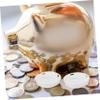 BESPORTBLE 25PCS Plastic Piggy Bank Bottom Stoppers Rubber Seal Dual-Layer Covers for Savings Box and Figurines for Boys and Girls Money Saving Projects view 3