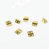 20PCS RC Car Mini Door Folding Hinge with Screws for RC Car Truck DIY Model Toy Hinge Parts (Gold) view 4