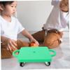 Abaodam Sensory Development Scooter Board for Four Wheel Training Plastic Design for Play Versatile Early Education Sensory Tool for Motor Skills view 4