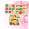 Abaodam 1Set Wooden Geometric Matching Educational for Enhances Creativity and Hand Eye Coordination view 3