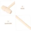 BESTOYARD 50Pcs Mini Wooden Mallets Small Hammer Pounding Toy for Boy Girl Toddlers Educational Crafts for Motor Skill Development and Creative Play view 3