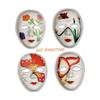 Abaodam 12Pcs DIY Blank Pulp Masks for Halloween Cosplay Hip Hop Dance and Masquerade Parties Scary Masks for Creative Costumes and Memorable Moments view 2