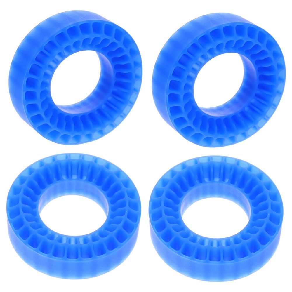 LIOOBO 4Pcs Silicone Rubber Tire Inserts for Rc Crawler Foam Compatible with Remote Control Cars Easy Installation
