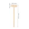 MUCKLILY 50Pcs Mini Wooden Hammer for Safe and Mallet for Creative Play and Skill Development for Crafts and Imaginative Activities Educational Tool view 2