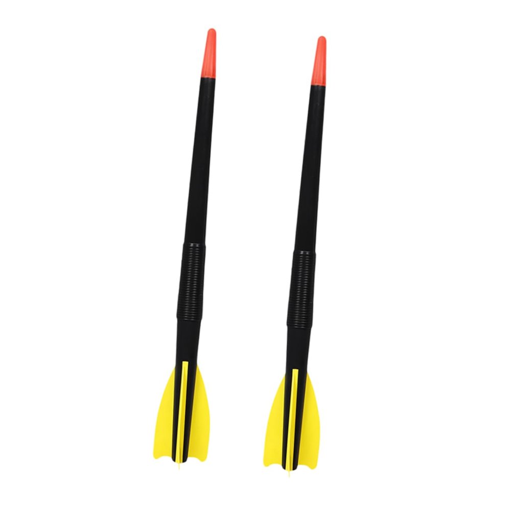 BESPORTBLE Kids Soft Practice Javelin 2pcs ABS Lightweight Athletic Throwing Equipment for Indoor/Outdoor School Competitions and Training