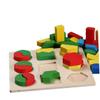 BESPORTBLE 1Set Geometric Matching Building Blocks Wooden Educational for Shape Sorting Plaything Safe Enhances Creativity and Coordination view 4