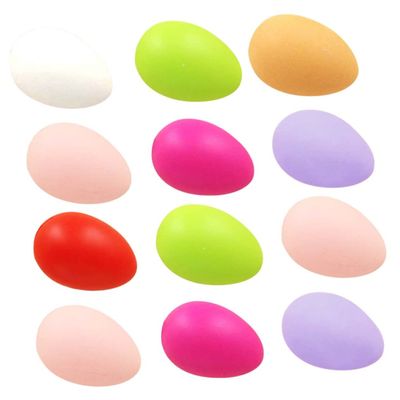 BESPORTBLE 24Pcs DIY Eggshell Crafts Kit Painting Eggs for Easter Decorations Creative Activities Safe and for Imaginative Play