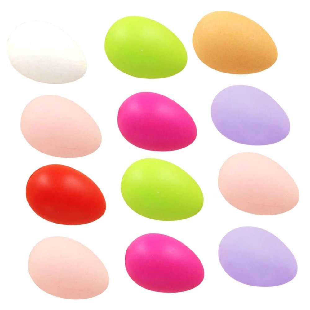 BESPORTBLE 24Pcs DIY Eggshell Crafts Kit Painting Eggs for Easter Decorations Creative Activities Safe and for Imaginative Play