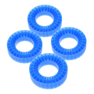 Abaodam 4Pcs Silicone Rubber Tire Inserts for Rc Crawler Reusable Foam Inserts for Enhanced Performance and Upgrade Experience