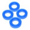 Abaodam 4Pcs Silicone Rubber Tire Inserts for Rc Crawler Reusable Foam Inserts for Enhanced Performance and Upgrade Experience view 1