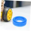Abaodam 4Pcs Silicone Rubber Tire Inserts for Rc Crawler Reusable Foam Inserts for Enhanced Performance and Upgrade Experience view 3