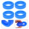 Abaodam 4Pcs Silicone Rubber Tire Inserts for Rc Crawler Reusable Foam Inserts for Enhanced Performance and Upgrade Experience view 4