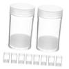 KICHOUSE 10Pcs Transparent Coin Collecting Tube Airtight Coin Holder for Efficient Storage Moistureproof and Grime Coin Protectors for Collectors and Valuables view 1