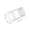 KICHOUSE 10Pcs Transparent Coin Collecting Tube Airtight Coin Holder for Efficient Storage Moistureproof and Grime Coin Protectors for Collectors and Valuables view 2