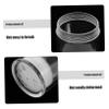 KICHOUSE 10Pcs Transparent Coin Collecting Tube Airtight Coin Holder for Efficient Storage Moistureproof and Grime Coin Protectors for Collectors and Valuables view 3