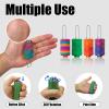 4PCS Little Ouchies Fidget Toy, Spike Roller Toy, Adults Pain stim Fidget Toy, Press and Rotate Adults Spiky Sensory Toys, Portable ADHD Toys, Novelty Gifts view 2