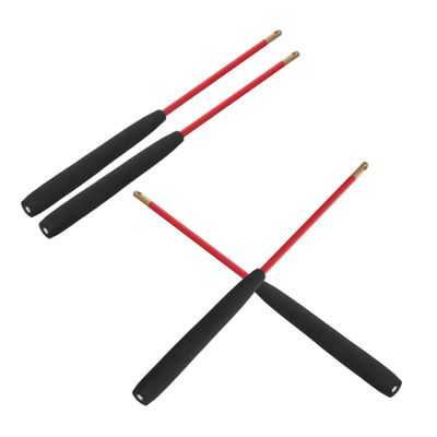KESYOO 2Pairs Diabolo Sticks with Head Design Non Slip Handle Rod for Juggling Diabolo Holding Tool for Precision Tricks