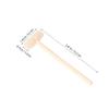 Cabilock 50Pcs Mini Wooden Hammer for Educational Pounding Craft for Group Activities Imaginative view 2
