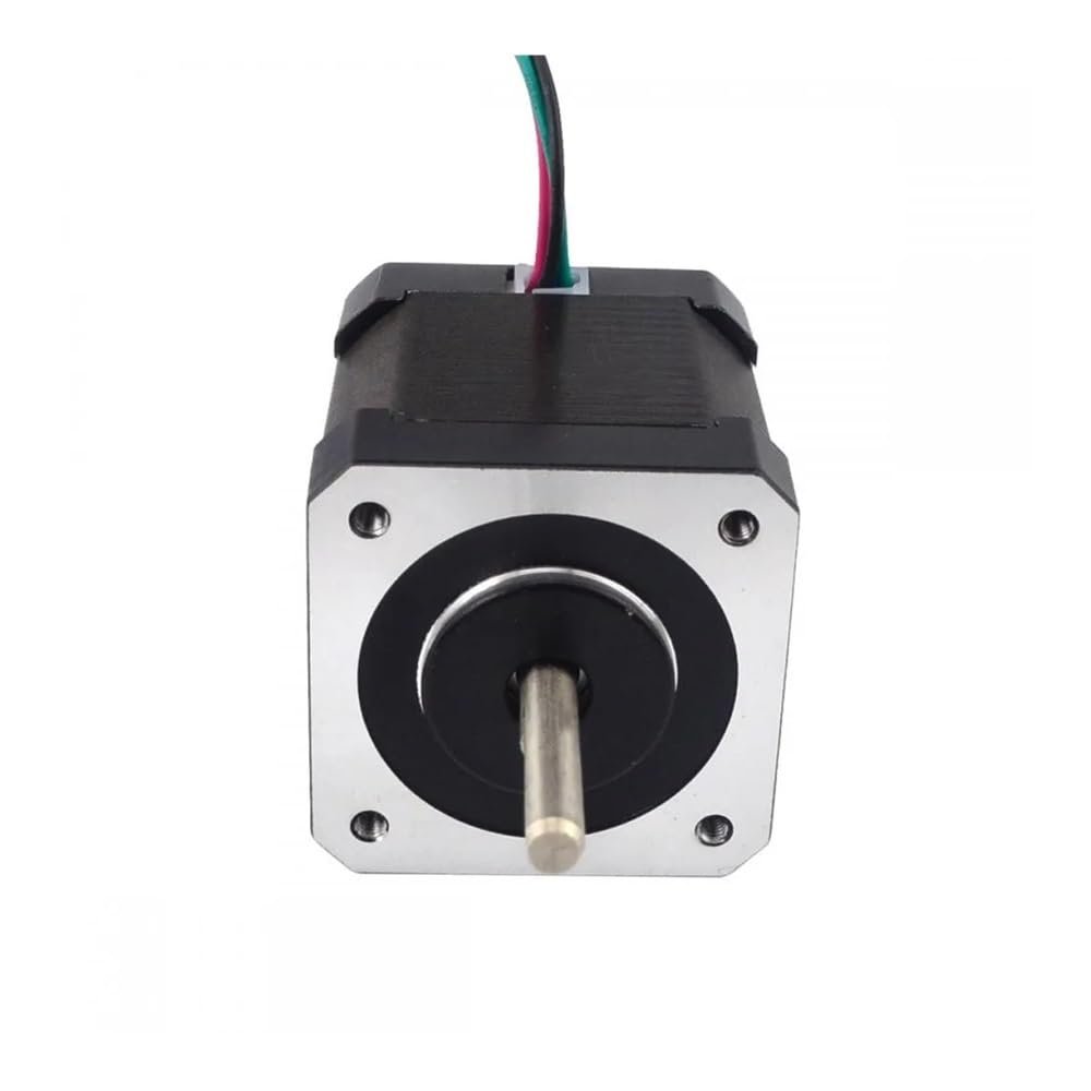 POWTAXBJGD Dual Shaft Nema17 Stepper Electronic Starter 4-Lead 48mm 59Ncm(83.78oz.in) 2A Nema 17 Step Electronic Starter