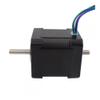 POWTAXBJGD Dual Shaft Nema17 Stepper Electronic Starter 4-Lead 48mm 59Ncm(83.78oz.in) 2A Nema 17 Step Electronic Starter view 2