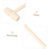Cabilock 50Pcs Miniature Wooden Hammer for Safe Educational for Creative Play Ergonomic Design Crafting Tool for Imaginative Fun and Skill Development view 3