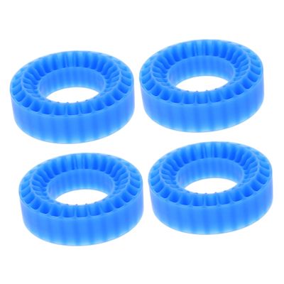 BESPORTBLE 4Pcs Silicone Rubber Tire Inserts for Rc Crawler Easy Installation Improved Grip Foam Inserts Compatible with Rc Wheel Tires