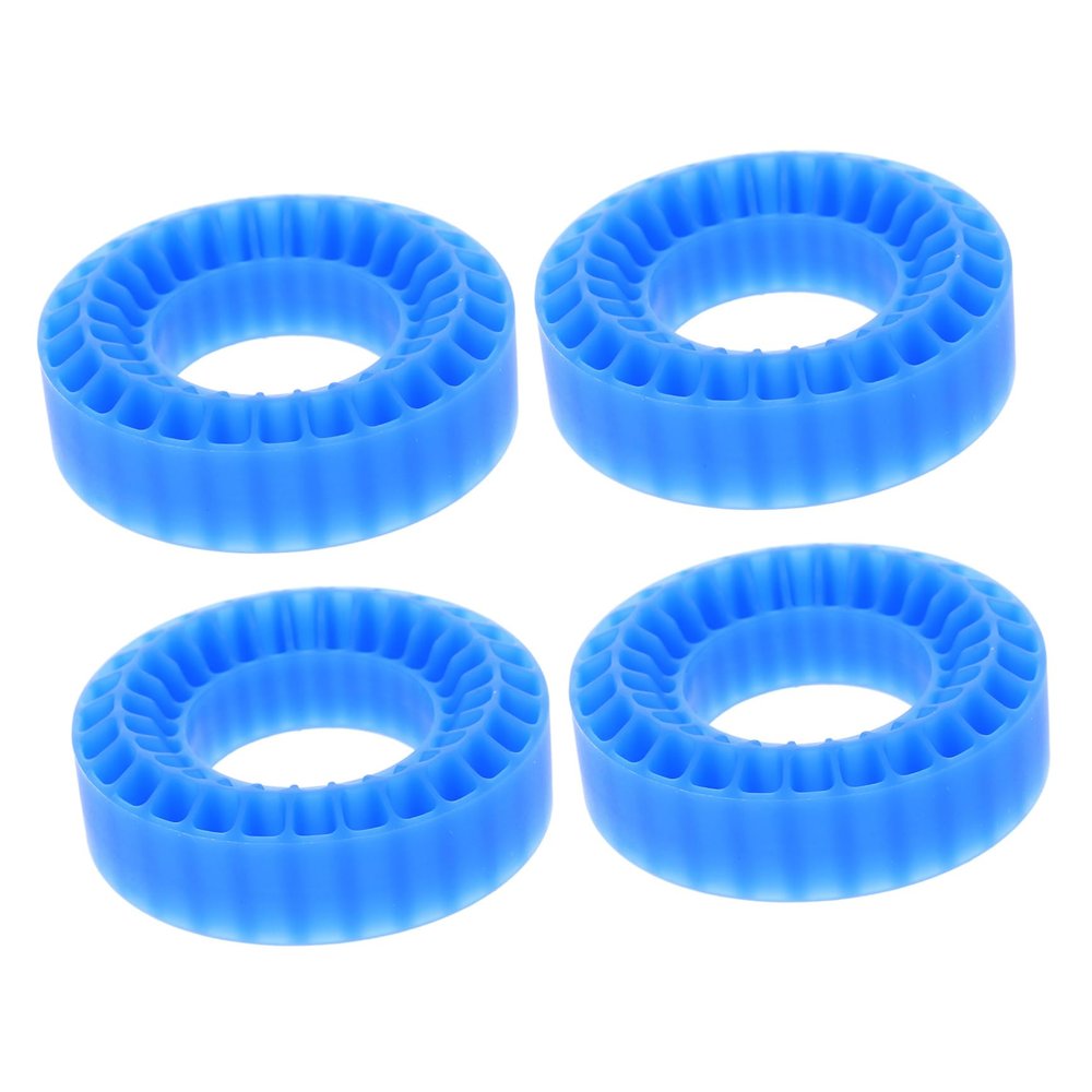 BESPORTBLE 4Pcs Silicone Rubber Tire Inserts for Rc Crawler Easy Installation Improved Grip Foam Inserts Compatible with Rc Wheel Tires