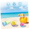 Hohopeti 1Set Interesting Beach for Sand Dredging Play with Ice and Cake Molds for Summer Backyard and More view 3