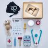 Macabaka Doctor Kit for Toddlers 3-5, Pet Vet Pretend Play Toys for Kids, with X-Ray, Wooden Light Box, Medical Tools, STEM Educational Montessori Toys view 1