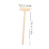SUPVOX 5Pcs Mini Wooden Hammer Creative Beating Mallet for Educational for Boys for Hand Eye Coordination and Dexterity Development view 2