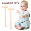 SUPVOX 5Pcs Mini Wooden Hammer Creative Beating Mallet for Educational for Boys for Hand Eye Coordination and Dexterity Development view 3