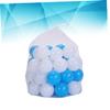 BESPORTBLE 50Pcs Thickened Plastic Ocean Balls Crush Balls for Play with Mesh Bag for Ball Pits Playpens and Pool Fun view 3