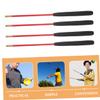 VANZACK 2Pairs Diabolo Handsticks with Antislip Handle Rods with Head Design for Enhanced Balance and Easy String Attachment Juggling Diabolo view 3