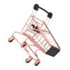 Hohopeti Mini Shopping Trolley for Lifelike Grocery Cart Accessory for Play House Decoration Photography Prop Miniature Design view 1