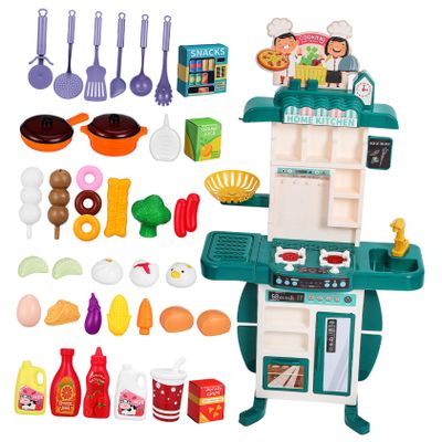 GALPADA 1Set Kitchen Playset for Pretend Kitchen with Sound Effects Simulated Sturdy Design for Ages for Imaginative Play