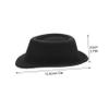 GALPADA 4Pcs Delicate Small Hat Miniature Jazz Hat Photo Props for Dolls Lightweight Party Cosplay Headdress for Doll Decoration Crafting view 2