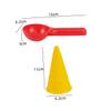 BCOATH 1Set Sand Ice Molds Lightweight Digging Spoons for Beach Fun Portable Plastic Beach Sand for Creative Play Outdoors School view 2